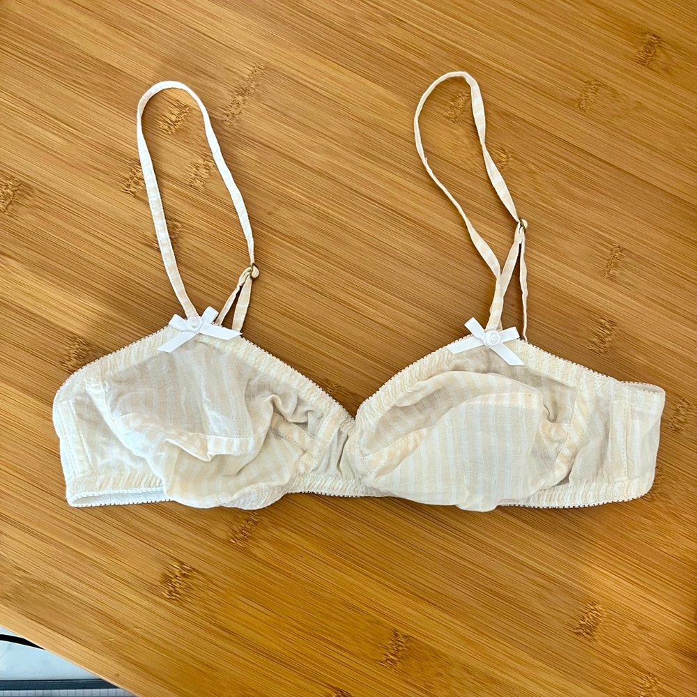 Loveshack fancy gingham bralette